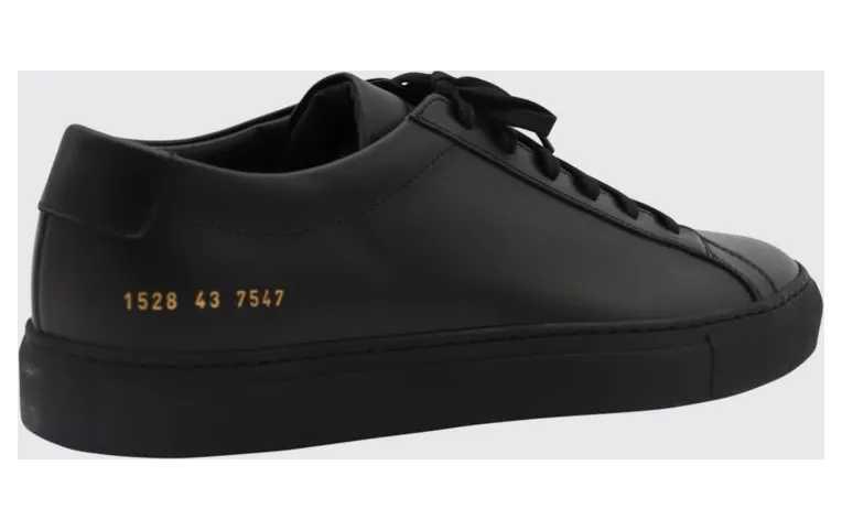 Common projects Achilles Leather Sneakers Black (15287547)