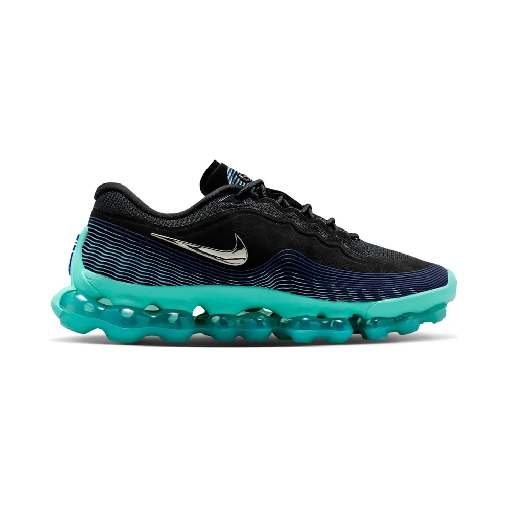 Nike Liquid Max – “Black / Radiant Blue / Aurora Green / Chrome” (IQ7635-001)