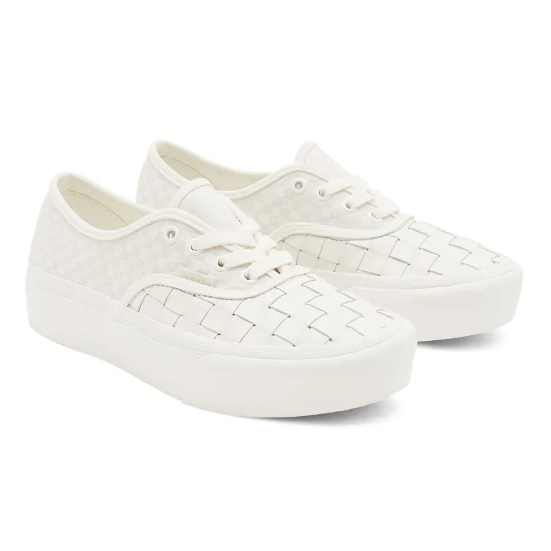 VANS Authentic Platform 2.0 Woven Shoes White (VN0A5KXA9GY)