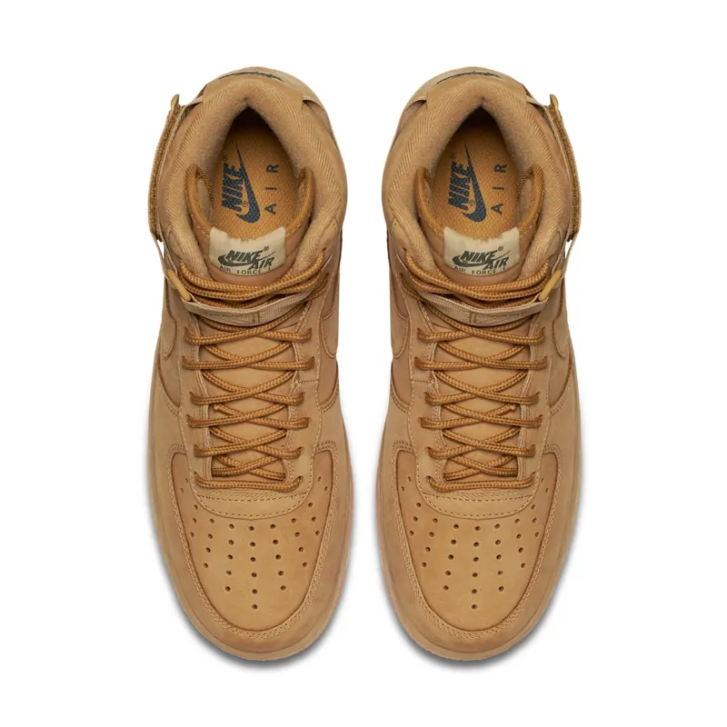 Nike Air Force 1 High Flax (2018) Flax/Flax-Outdoor Green-Gum Light Brown (882096-200)