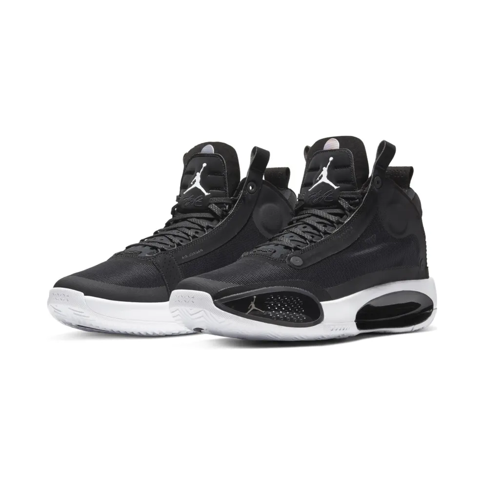 Jordan XXXIV Eclipse Black/Black-Metallic Silver (AR3240-001)