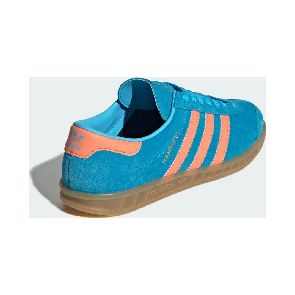 Adidas Hamburg Sky Rush / Semi Coral / Gold Metallic (JS0682)