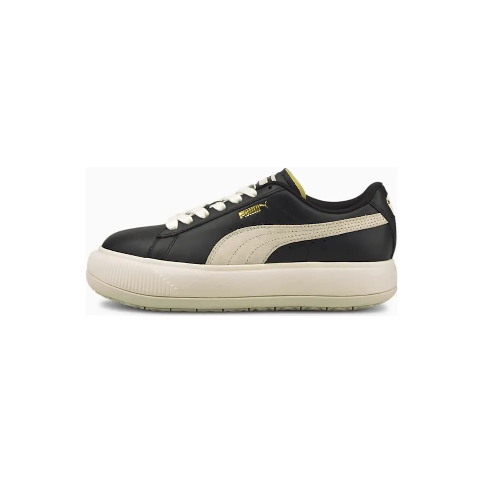 Puma Suede Mayu leren Women White/Black (381042-02)