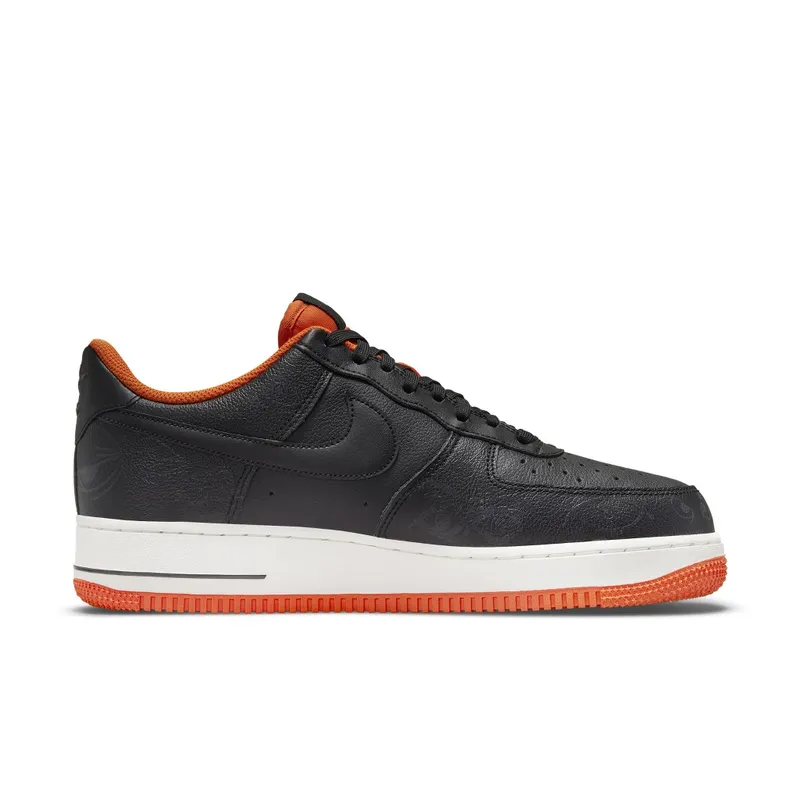 Nike Air Force 1 Low 07 PRM Halloween – “Black / Black-starfish-sail” (DC8891-001)