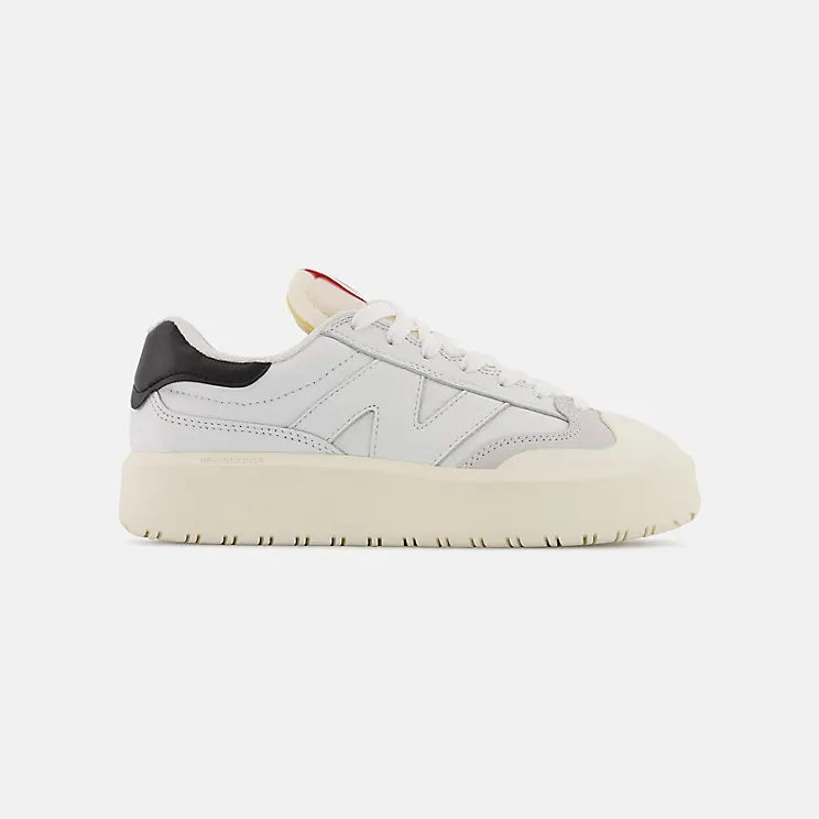 New Balance White & Black CT302 Sneakers (CT302OD)