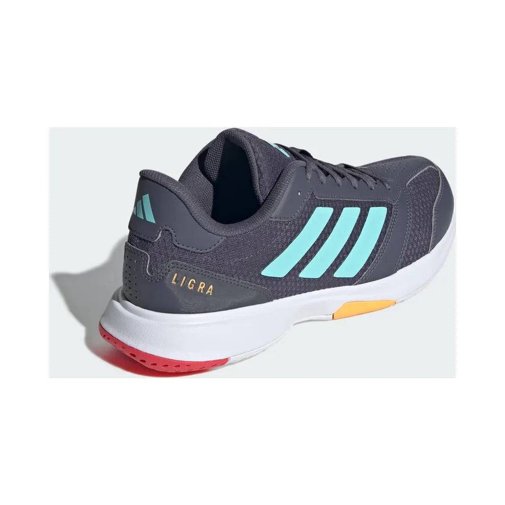 Adidas Ligra 8 Indoor Aurora Onix / Flash Aqua / Semi Lucid Red (JR7118)