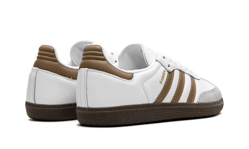 Adidas Samba OG “Cloud White / Brown Desert” (JH8796)