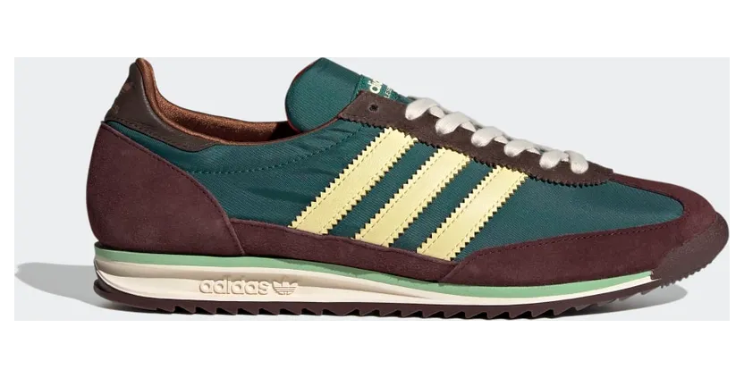Adidas Wales Bonner x SL72 ‘Hemp Maroon’ Hemp/Maroon/Collegiate Orange (FX7515)