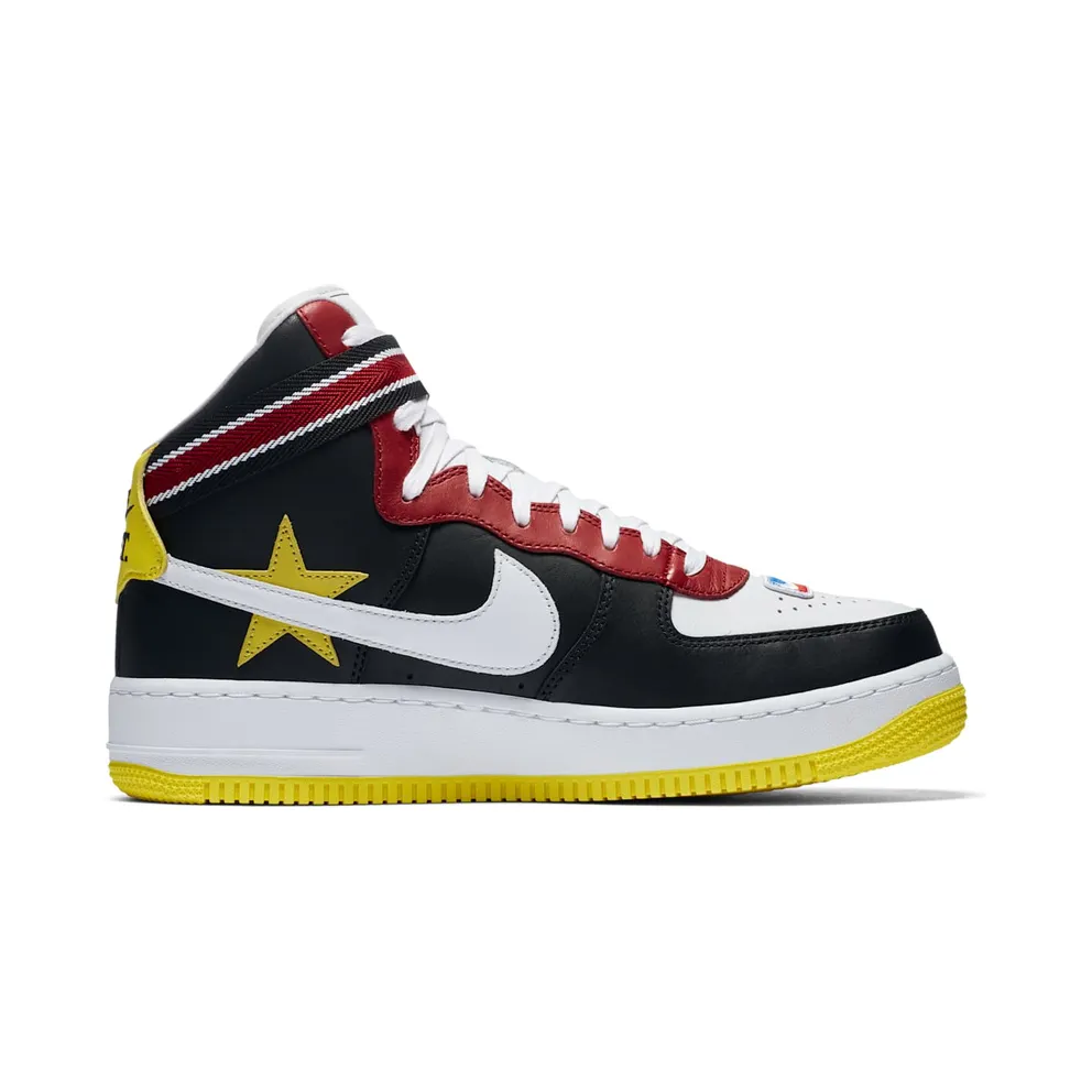 Nike Air Force 1 High Riccardo Tisci All-Star 2018 (Black) Gym Red/Opti Yellow-Black-White (AQ3366-600)