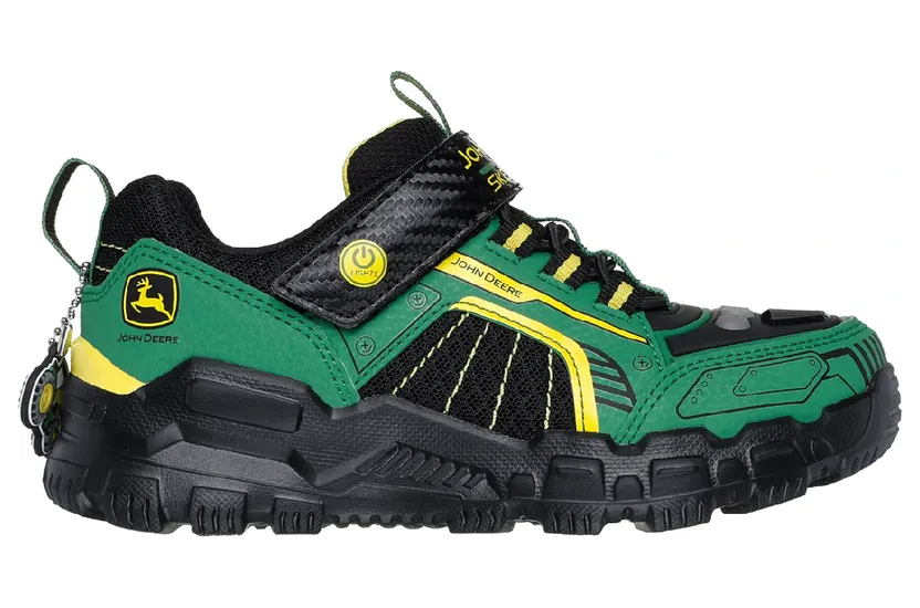 Skechers John Deere: Adventure Track – Rugged-Brights Sneaker Groente/Zwart