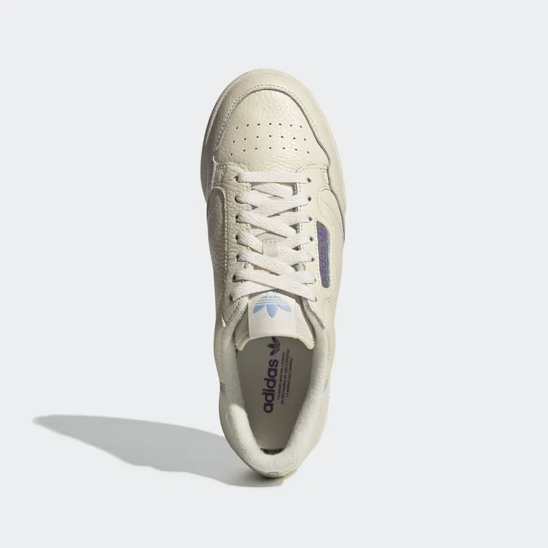 adidas Continental 80 Ecru Tint True Pink (W) Ecru Tint/True Pink/Periwinkle (G27726)