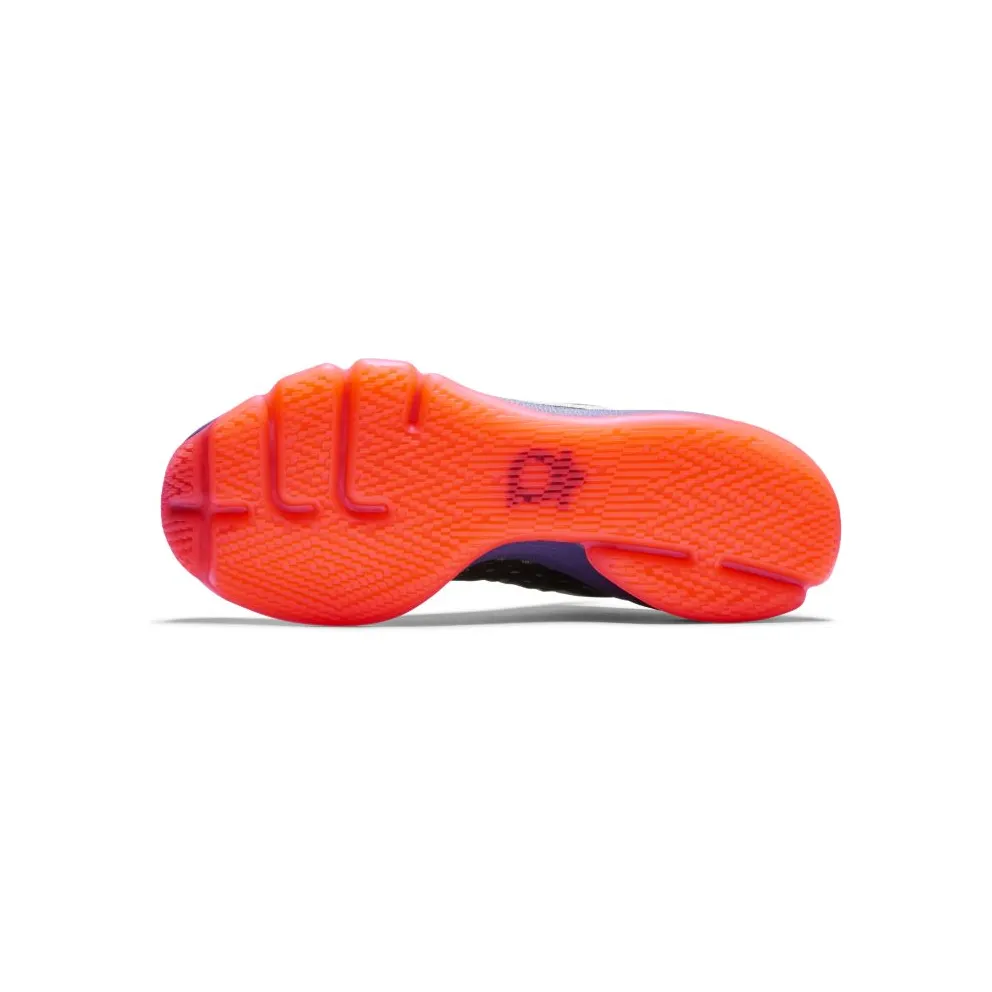 Nike KD 8 Vinary Black/White-Green Shock-Hyper Orange (749375-013)