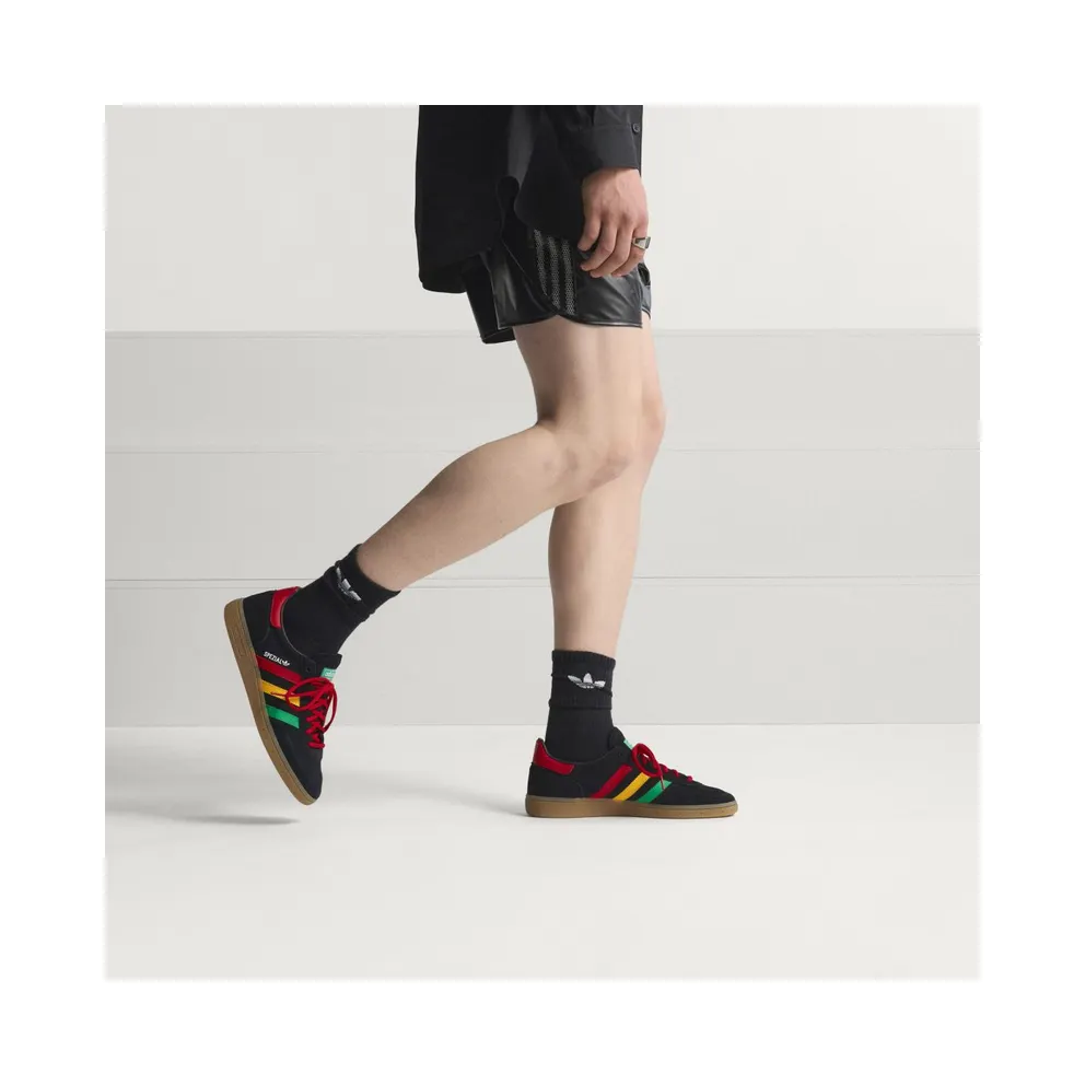 Adidas Jamaica Handball Spezial Core Black / Pure Ruby / Bold Gold (HQ9437)