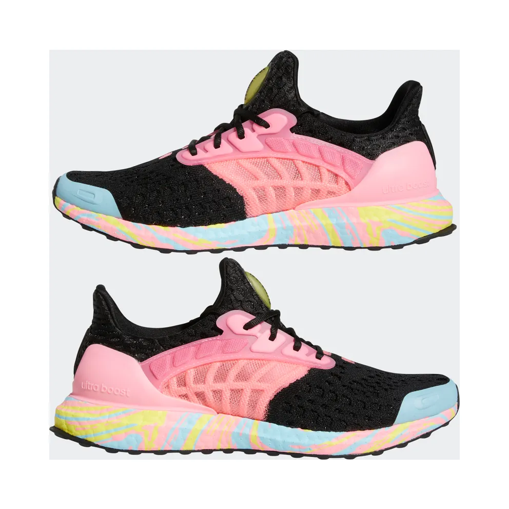 Adidas Ultraboost CC_2 DNA Climacool Running Sportswear Lifestyle Core Black / Beam Pink / Beam Yellow (GV8758)