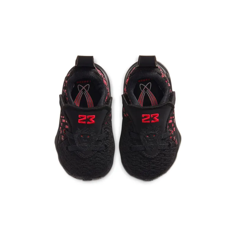 Nike LeBron 17 Infrared (TD) Black/White-University Red (BQ5596-006)