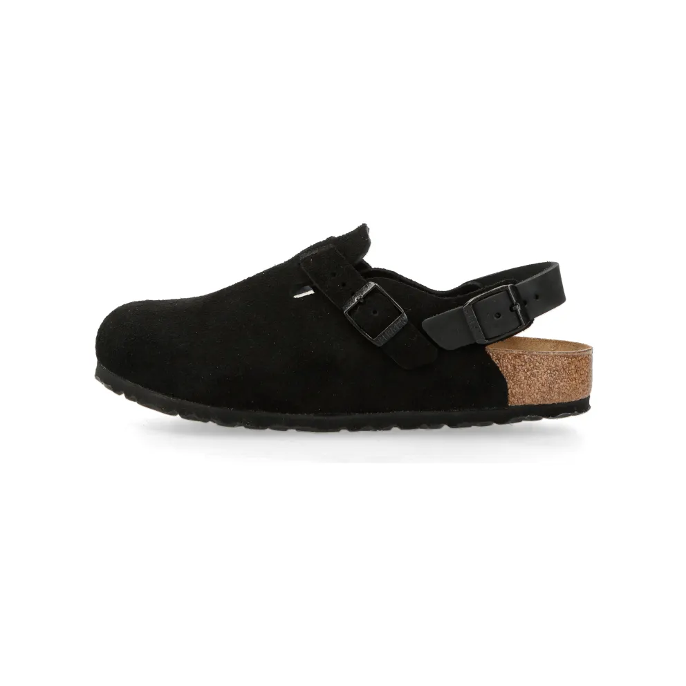 Birkenstock Tokio II Suede Leather “Black” – 1028337