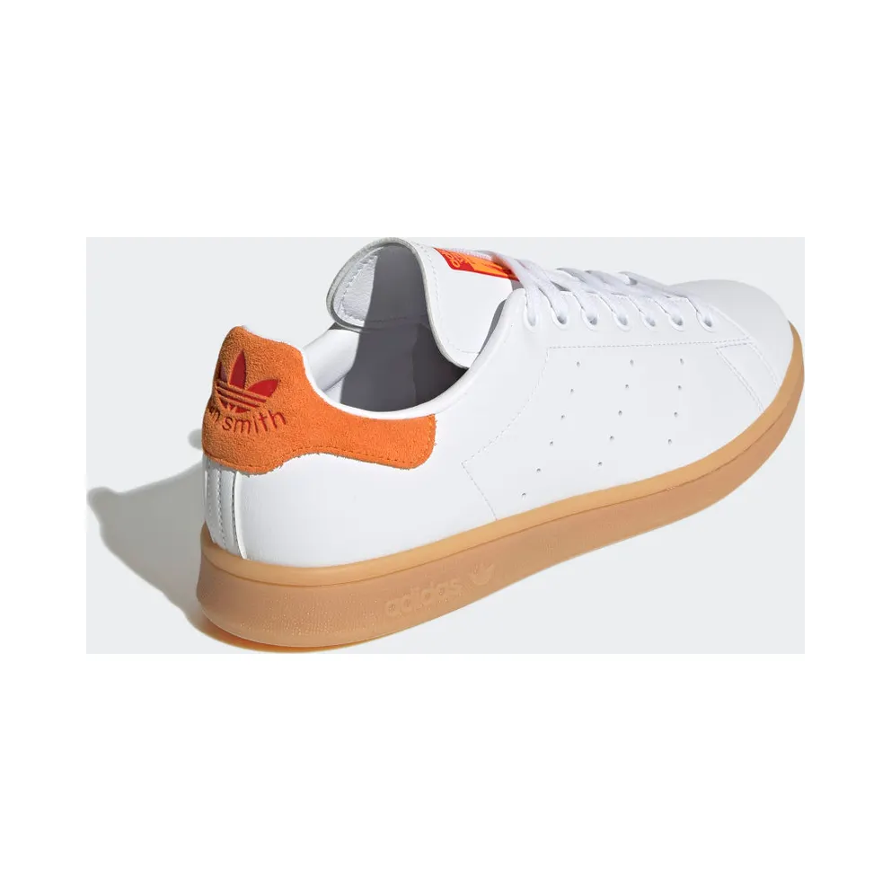 Adidas Stan Smith Cloud White / Gum / Orange Rush (GW0487)