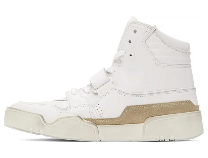 Isabel Marant White Alseeh Trash Sneakers (22PBK0364-22P020N) (3)