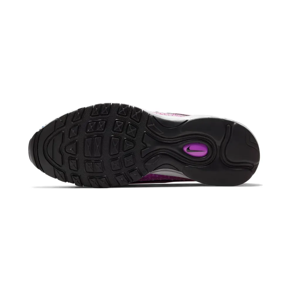 Nike Air Max 98 (W) Bubble Pack Black Hyper Blue/White-Magic Flamingo-Black (CI7379-400)