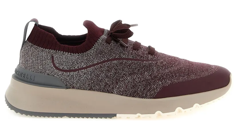 Brunello Cucinelli Runners “Bordeaux” (MZUEHRO342CZA67)