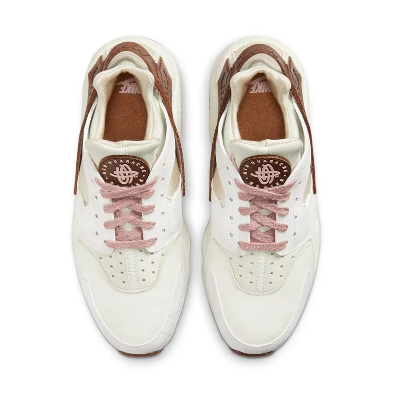 Nike Air Huarache ‘Rattan’ (2021) – “Summit White / Pink Glaze / Sea Glass / Rattan” (DM9463-100)