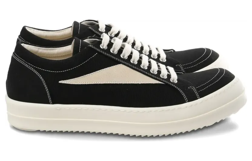 Rick Owens DRKSHDW Sneakers mit Einsätzen – Schwarz (DU01F4803DOLVS)