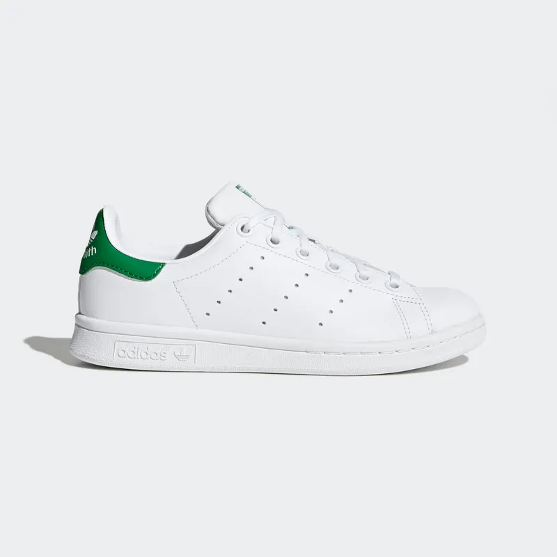 adidas Stan Smith White Green (Youth) White/Ftwwht/Green (M20605)
