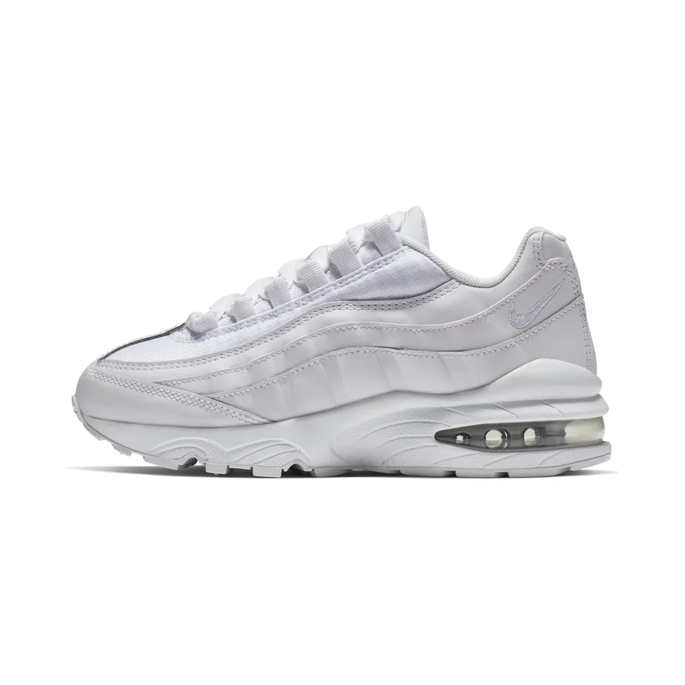 Nike Air Max 95 White Metallic Silver (GS) White/Metallic Silver (905348-104)