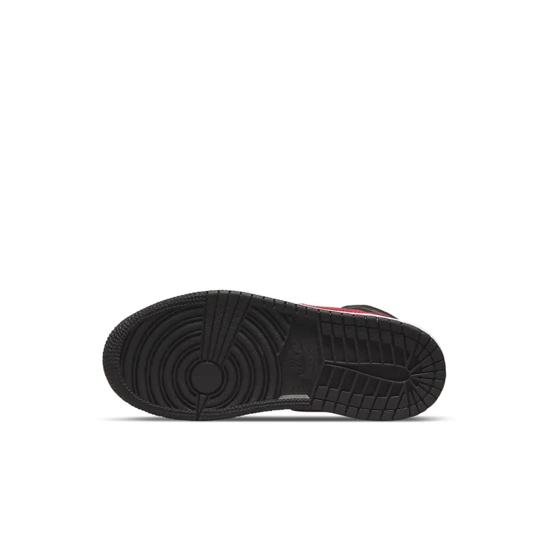 Jordan 1 Mid Younger Kids’ Black (640734-079)