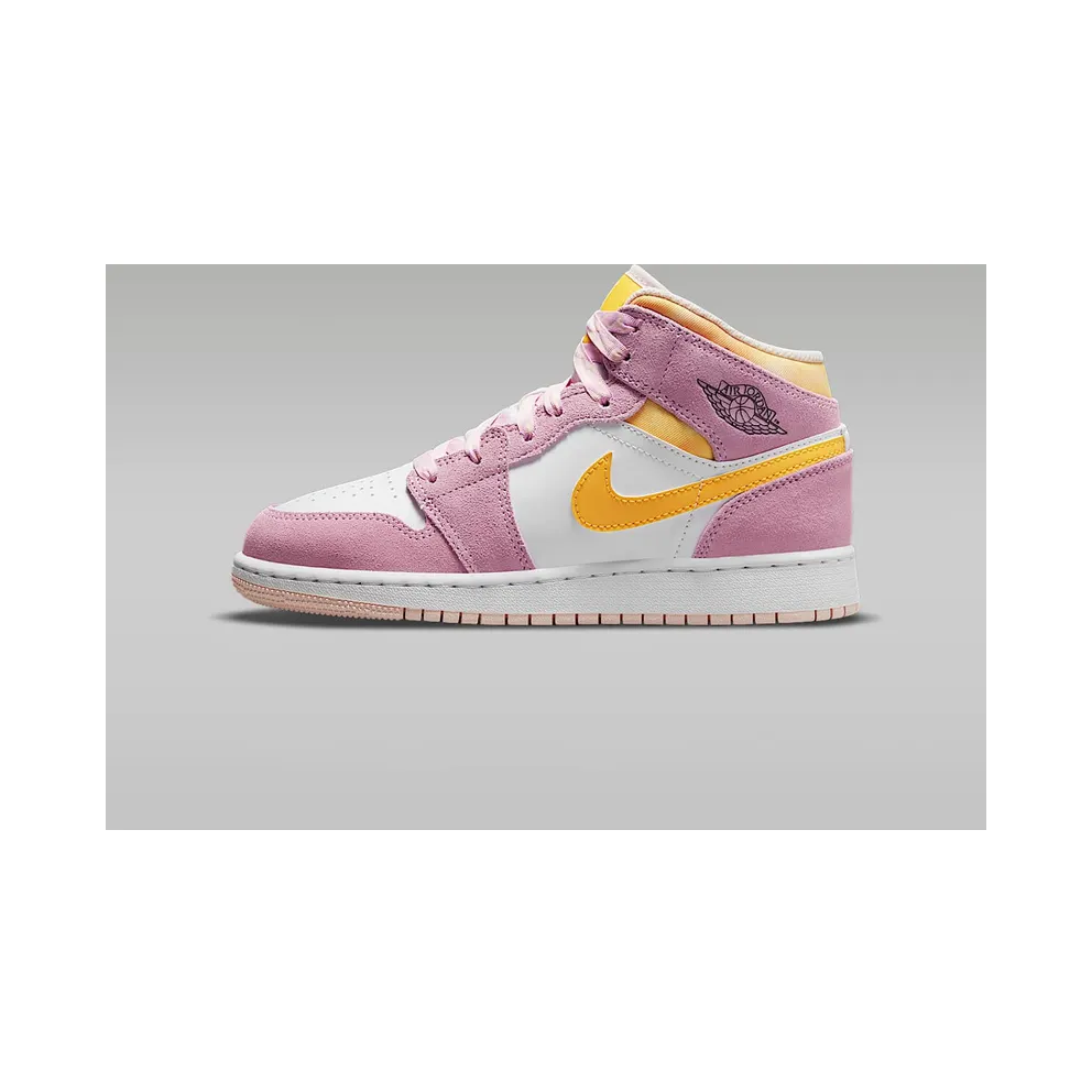 Jordan 1 Mid SE Arctic Pink (GS) (DC9517-600)