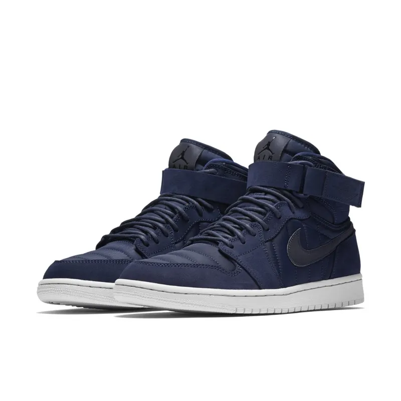 Jordan 1 Retro High Strap Midnight Navy Midnight Navy/Pure Platinum-Black (342132-400)