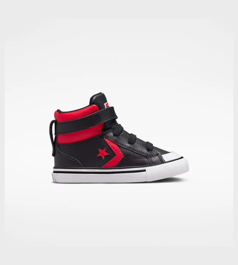 Converse Pro Blaze Strap Varsity Color Zwart/rood/wit (A03228C)