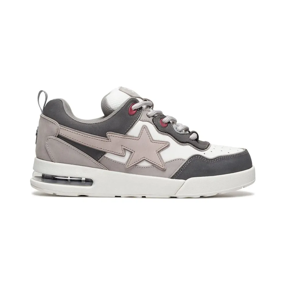 A Bathing Ape Flip Sta Grey White Red (1K80-191-321-GRA)