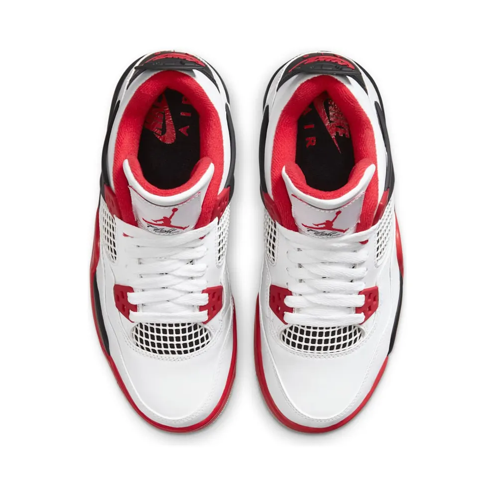 Air Jordan 4 Retro Fire Red (GS) (2020) (408452-160)