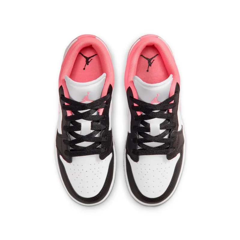 Air Jordan 1 Low GS “Black Pink Gaze” (553560-025)