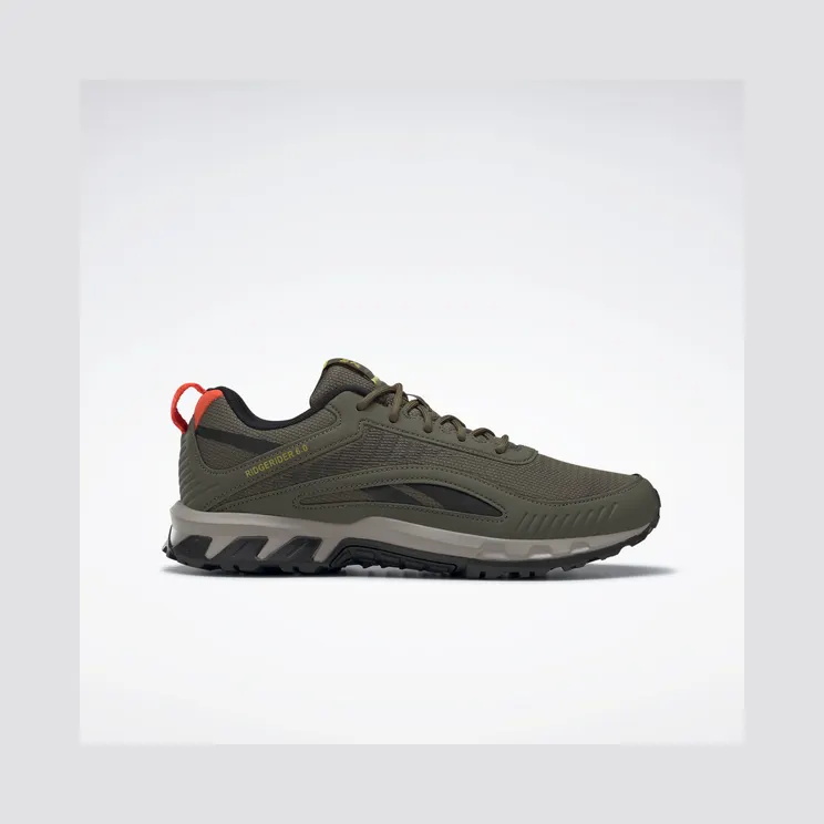 Reebok Ridgerider 6 Schoenen Army Green / Core Black / Dynamic Red