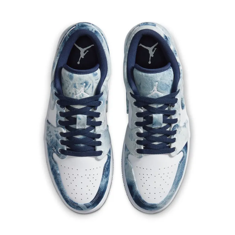 Air Jordan 1 Low ‘Washed Denim’ (2020) (CZ8455-100)