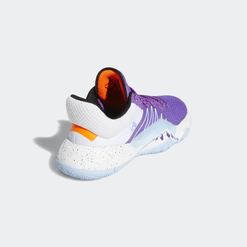 adidas D.O.N. Issue #1 Mailman Karl Malone (Youth) Active Purple/Footwear White/Glow Blue (EH2433)