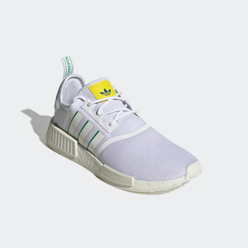 Adidas NMD_R1 Cloud White / Off White / Green (GX9885)