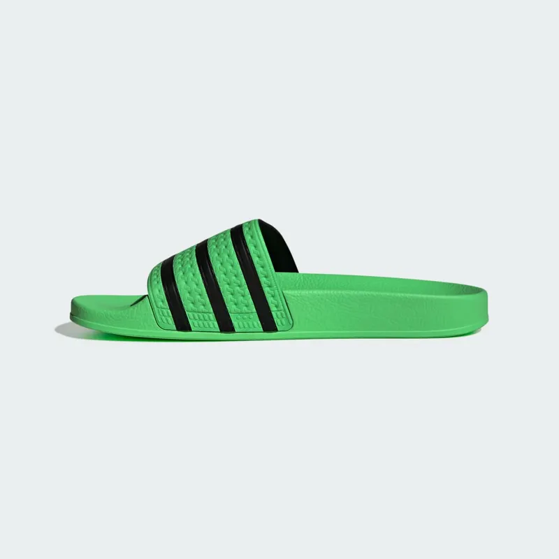 Adidas Adilette Slides Screaming Green / Core Black / Screaming Green (JR3621)