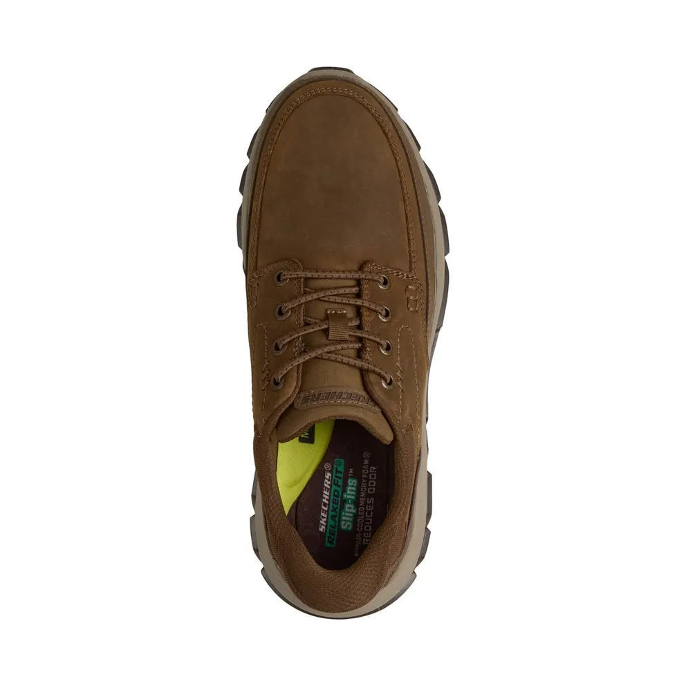 Skechers Slip-ins Relaxed Fit: Santoro “Bradford Sneaker Brown” (205794DSRT)