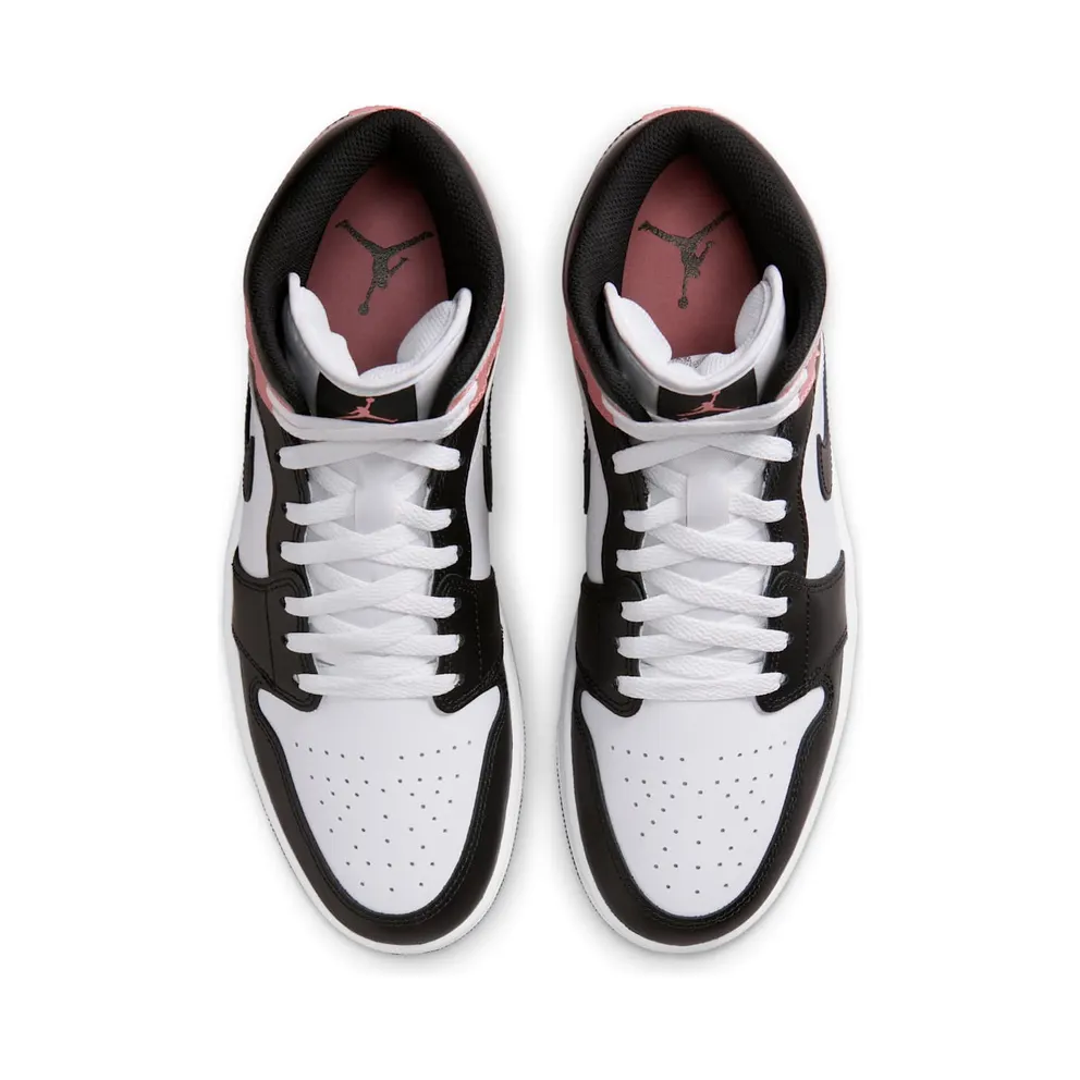 Jordan 1 Mid “White Rust Pink Black” (DQ8426-100)