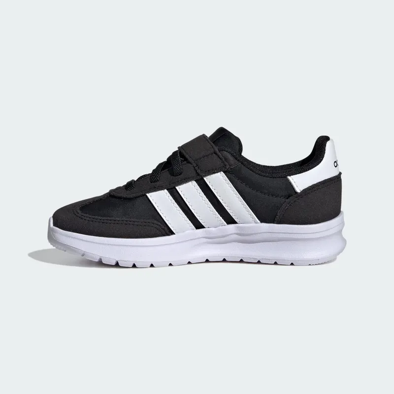 Adidas Run 70s 2.0 Kids Core Black / Cloud White / Gum (JI4688)