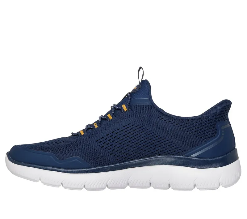 Skechers Slip-ins: Summits – Top Rate Sneaker Marine/Yellow