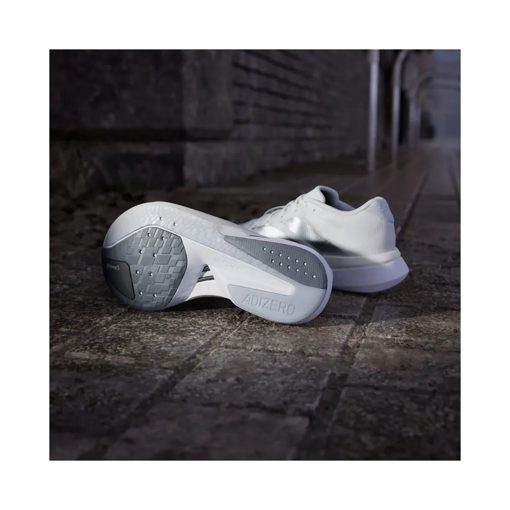 adidas Adizero Boston 13 Cloud White Matte Silver Dash Grey (JS4948)
