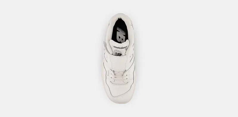 New Balance 550 Bungee Lace Top Strap White Grey (PHB550PB)