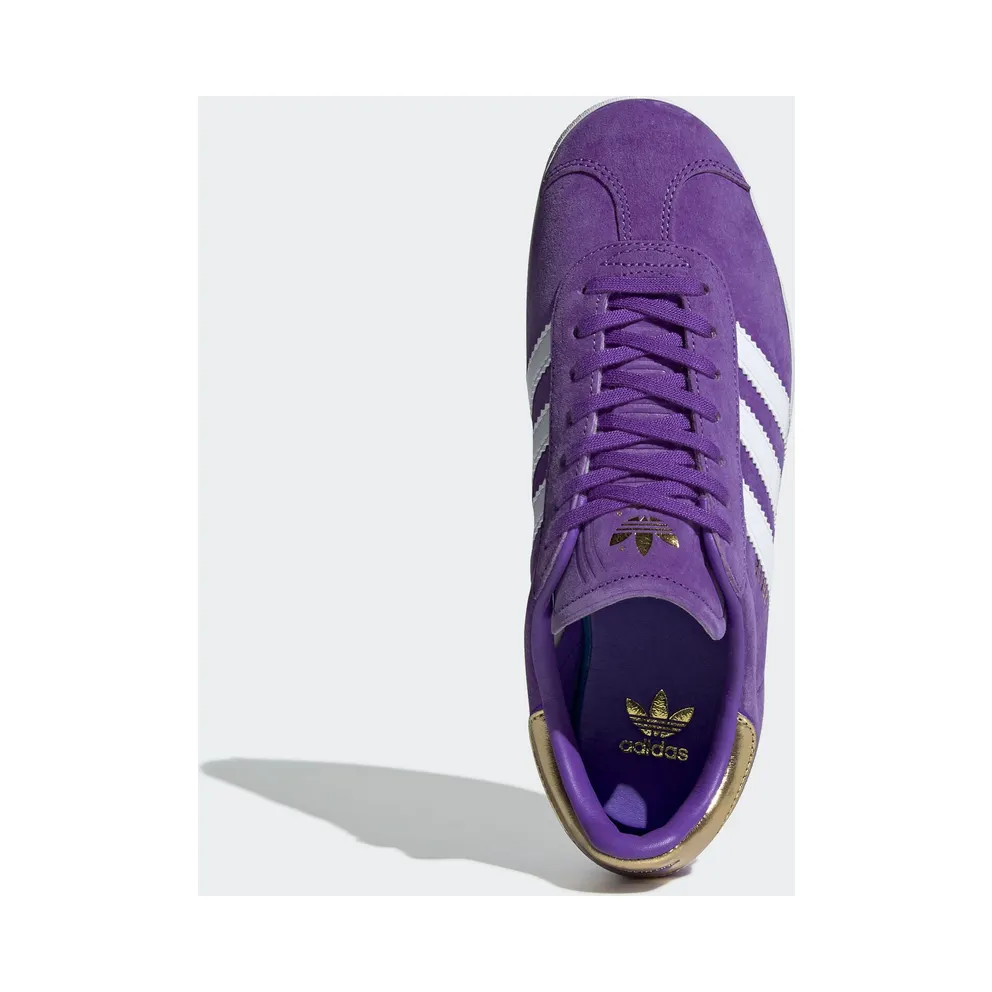 adidas Gazelle TfL Elizabeth Line (W) Collegiate Purple/Footwear White/Gold Metallic (EE8109)