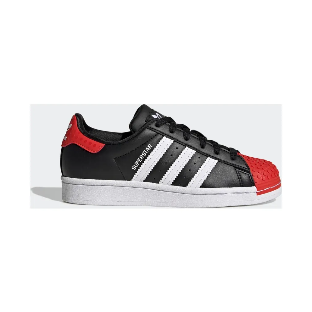 adidas Superstar x LEGO Schuh Core Black / Cloud White / Cloud White (GX3382)