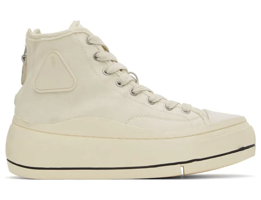 R13 Off-White Kurt High-Top Sneakers (R13S7029-002)