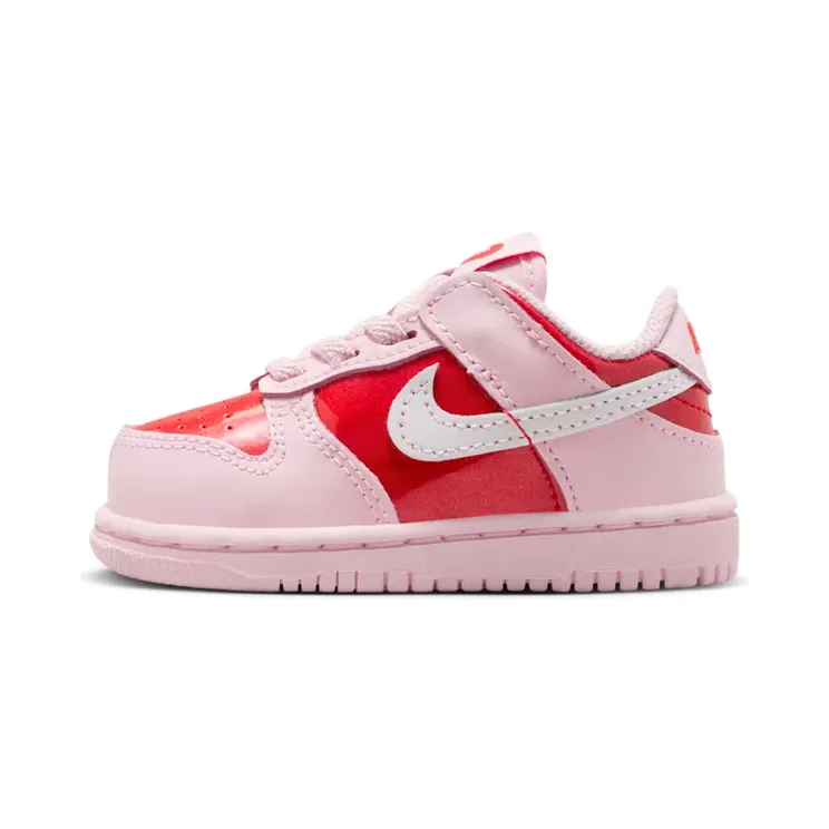 Nike Dunk Low TD Valentine’s Day (2026) “Pink Foam / Light Crimson / Summit White” (IQ5378-663)